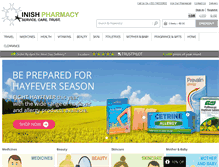 Tablet Screenshot of inishpharmacy.com